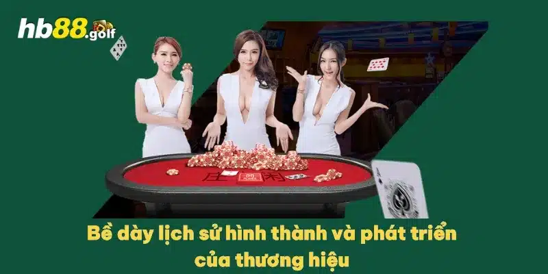 Bề dày lịch sử hình thành và phát triển của thương hiệu 